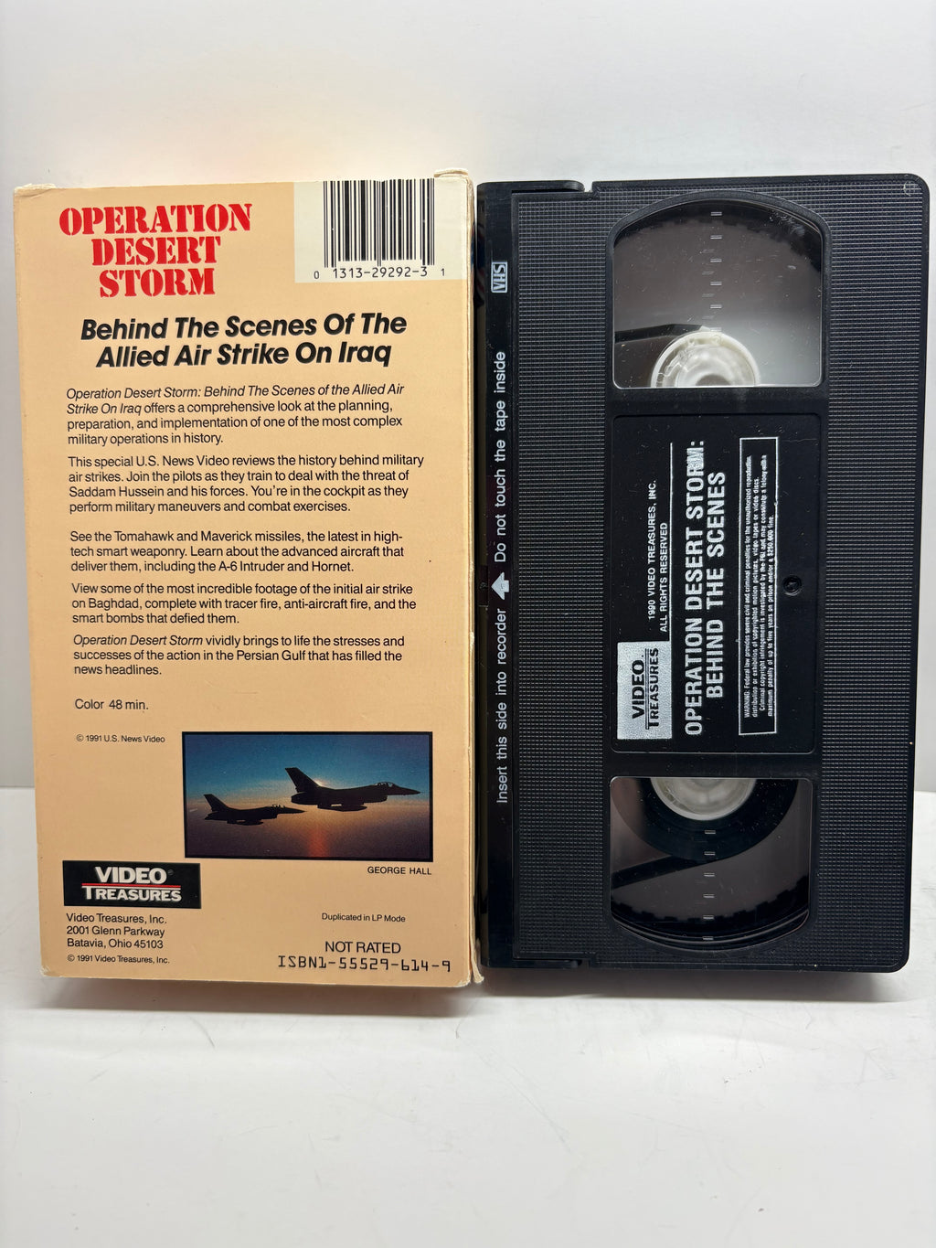 Operation Desert Storm: Behind the Scenes VHS (Military Documentary Tape)