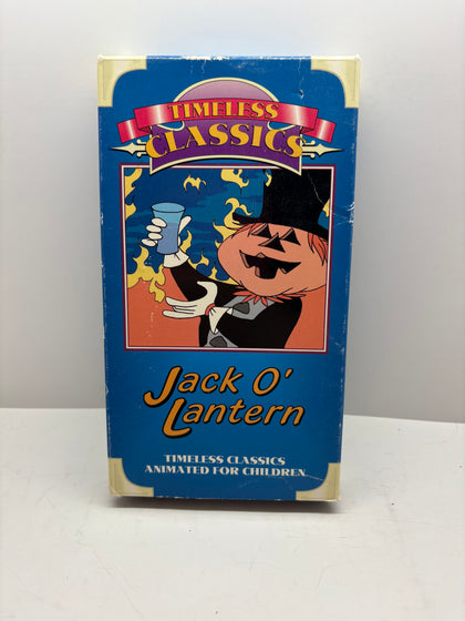 Timeless Classics Jack O’Lantern VHS Animated Children’s Halloween Story Rare TESTED
