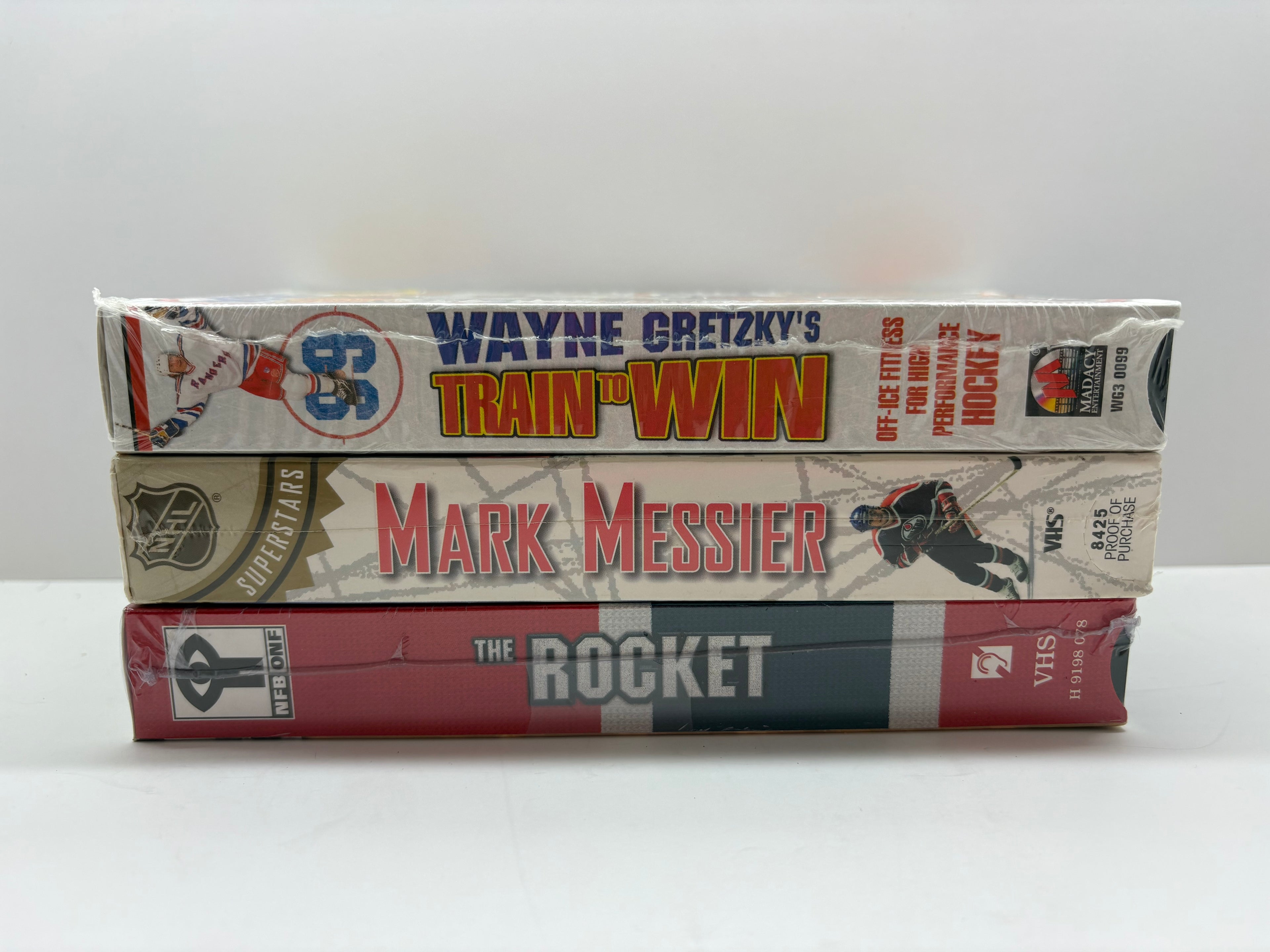 Vintage Sealed Hockey VHS Lot Gretzky Messier Rocket Richard NHL Canada