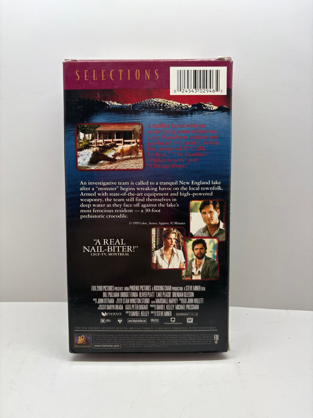 Lake Placid VHS 20th Century Fox Selection Horror Good Condition vhs TESTED