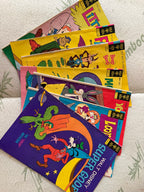 Vintage 1970s Kids Book Lot Whitman Tell-A-Tale Disney Looney Tunes Canada 7pcs