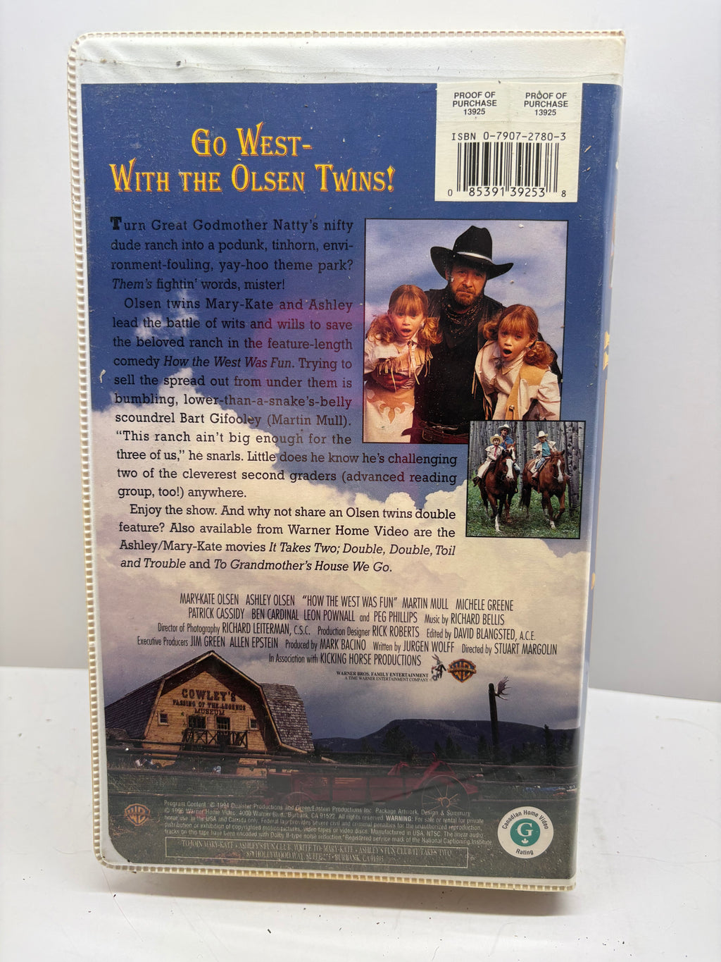 How the West Was Won VHS