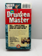 Jackie Chan Drunken Master VHS (1978) - Classic Kung Fu Comedy - Good Condition/Slight Wear TESTED