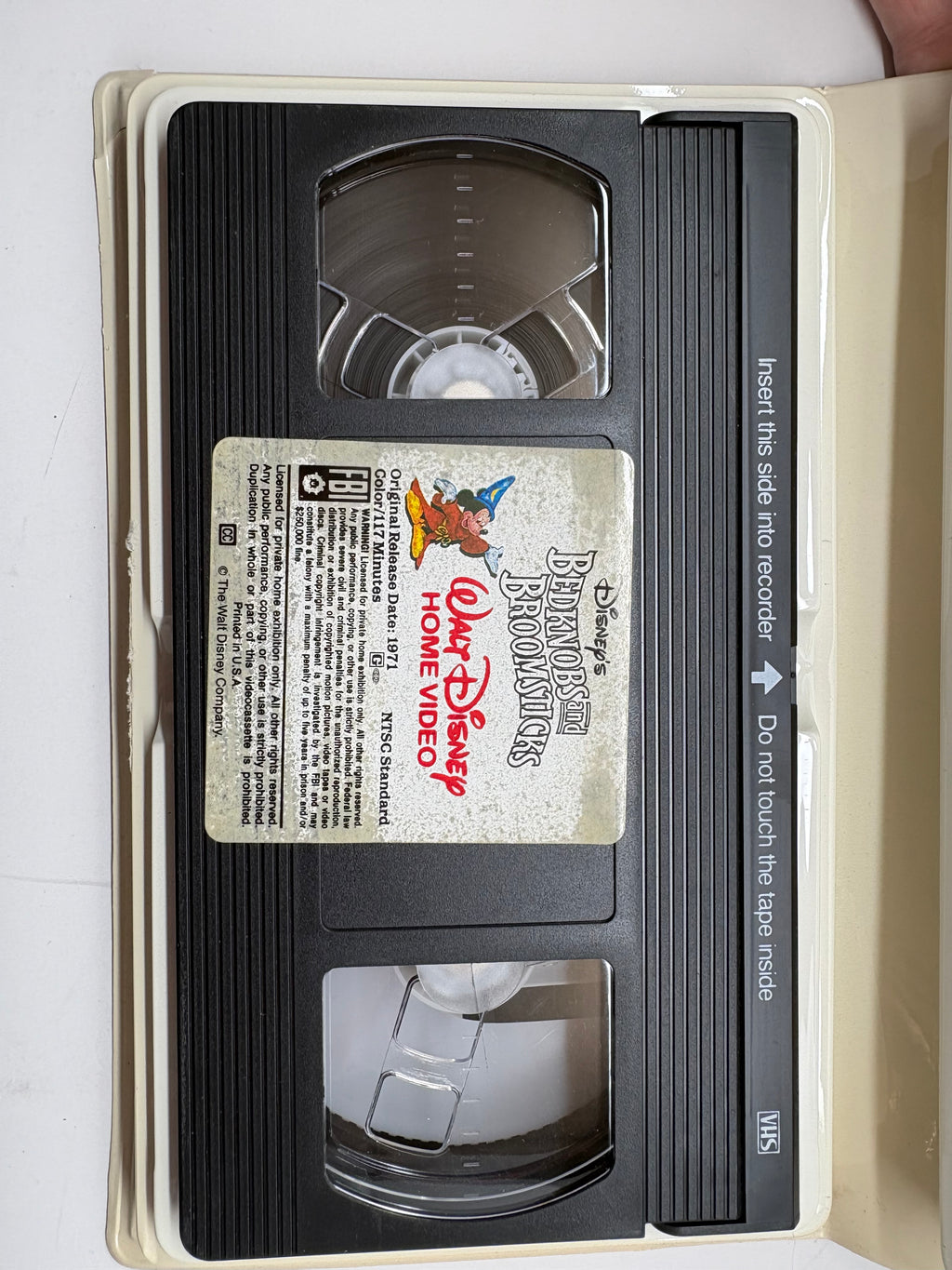 Walt Disney Bedknobs and Broomsticks VHS (1971) Masterpiece Collection – Classic Family Film 🇨🇦 TESTED