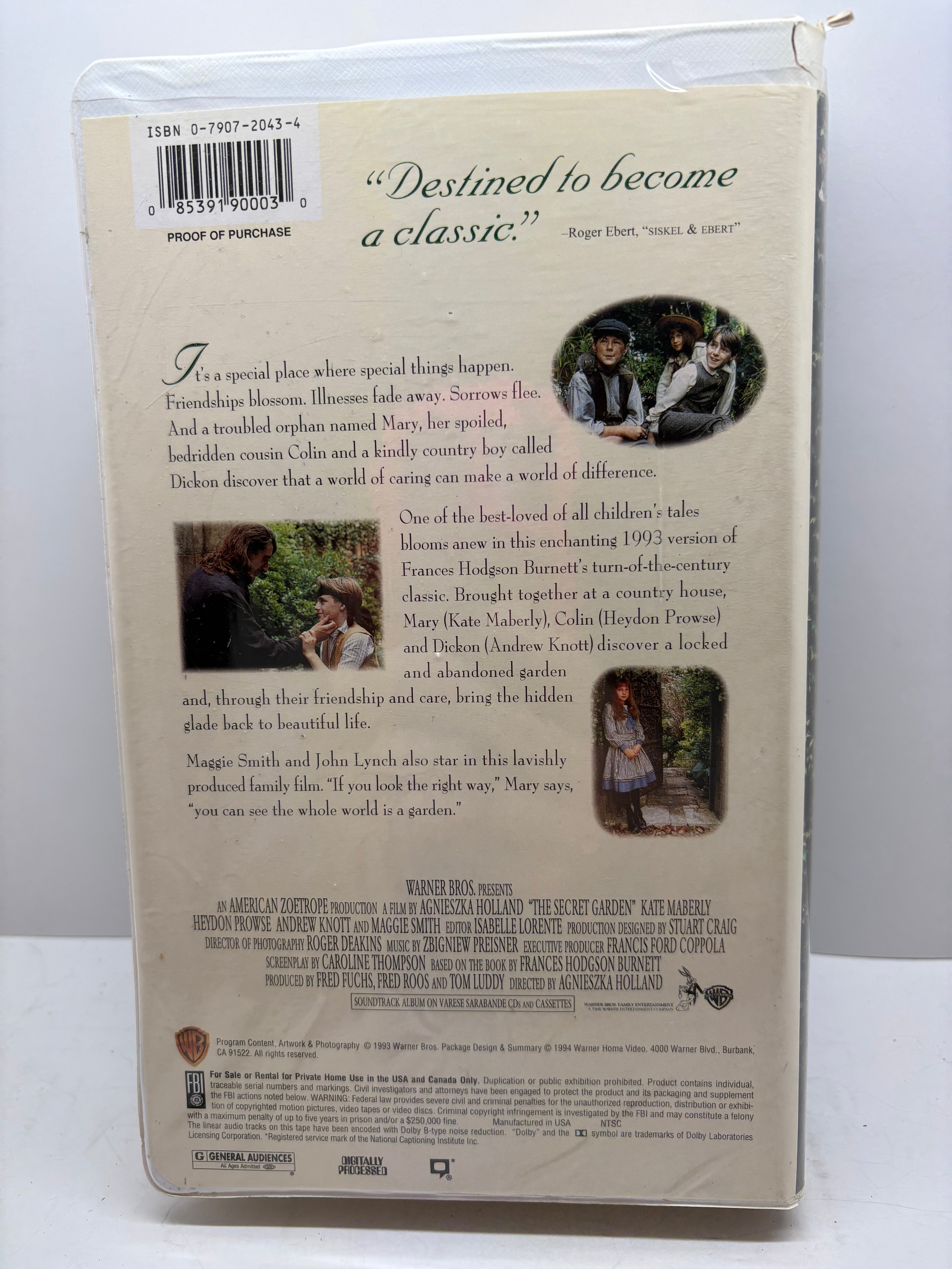 The Secret Garden VHS 2002