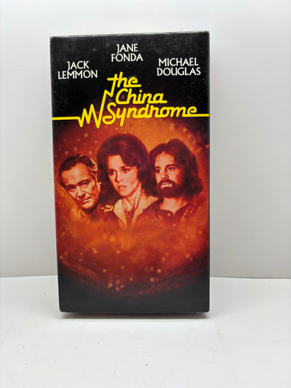 The China Syndrome VHS 1988 Jane Fonda Jack Lemmon Michael Douglas Goodtimes