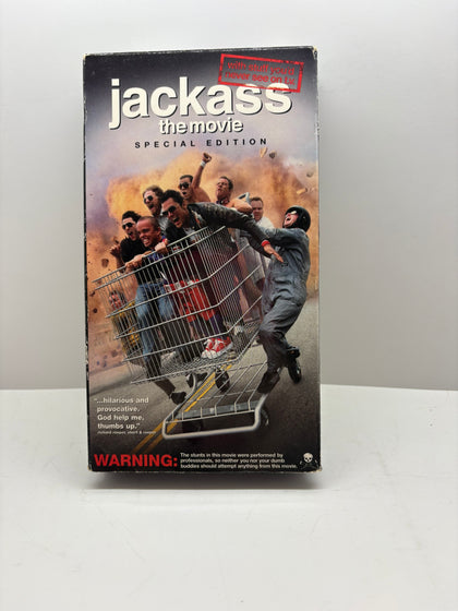Jackass The Movie Special Edition VHS 2002 Great Condition TESTED