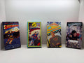 Vintage Superman + Supergirl VHS Lot - 1978 Movie, Supergirl, 2 Cartoon Collections - Tested Plays Clean