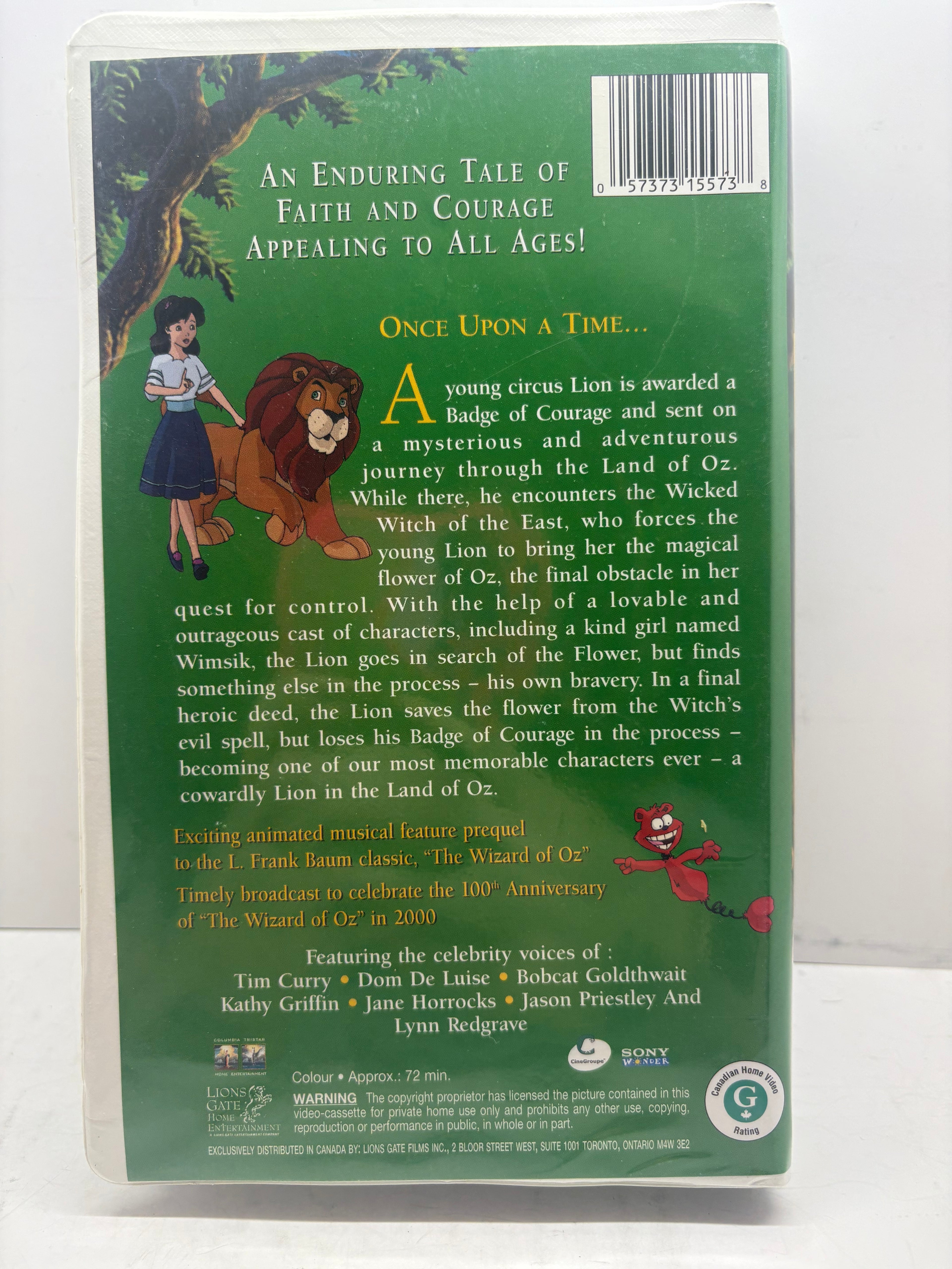 Lion of Oz vhs