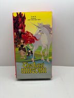 The Last Unicorn VHS (1988) Slipcover - Jeff Bridges, Mia Farrow - Animated Fantasy Classic - Good Condition TESTED