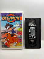 1999 Digimon Digital Monsters Volume 1 VHS Fox Kids Clamshell – Tai & Agumon – First Episodes – Vintage Anime VHS