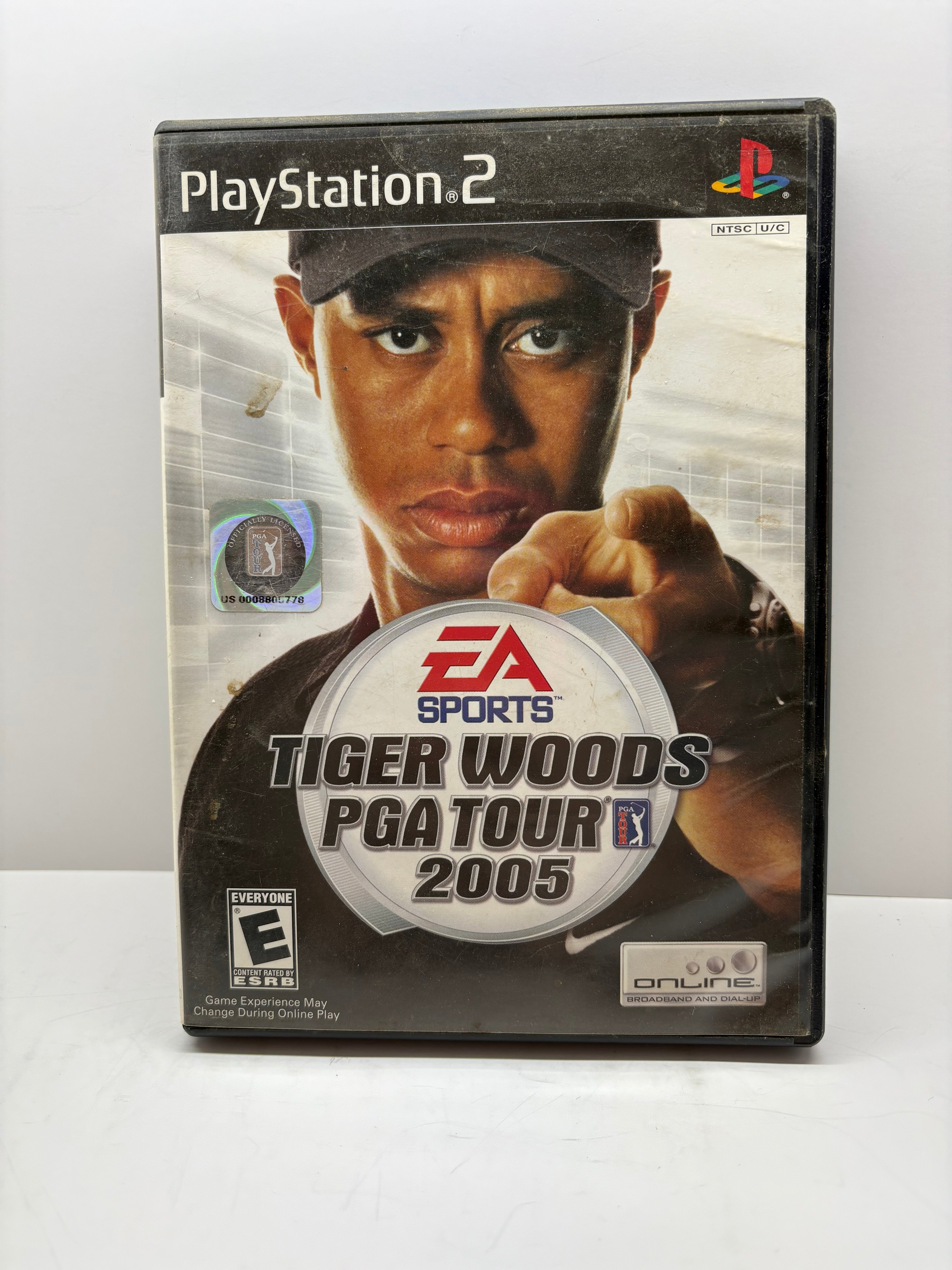 Tiger Woods PGA Tour 2005 PS2 Complete Tested EA Sports PlayStation 2 Golf Game