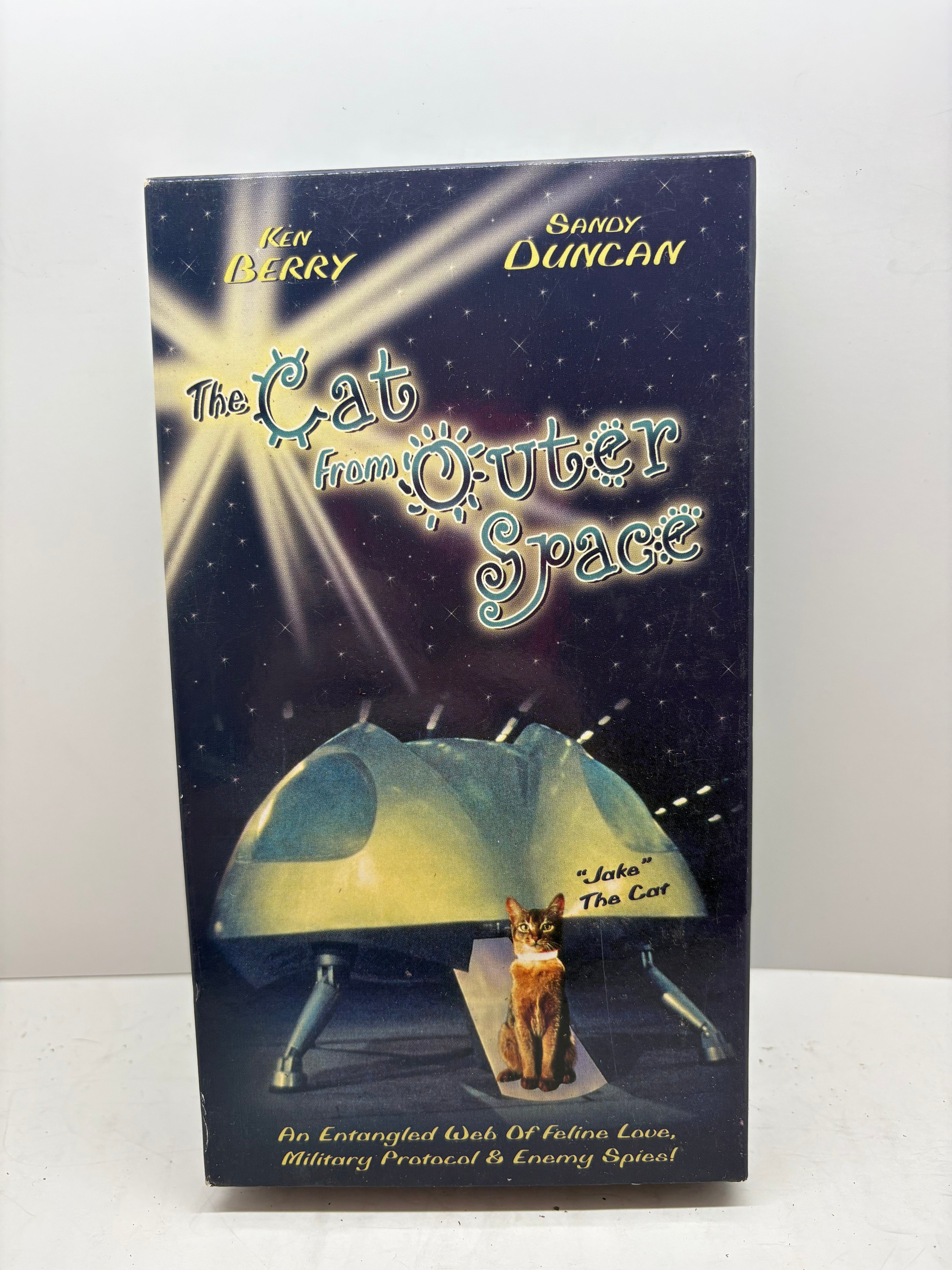 Disneys The Cat From Outer Space VHS 1999 Ken Berry Sandy Duncan  "Jake" The Cat TESTED