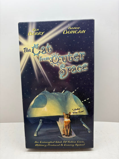 Disneys The Cat From Outer Space VHS 1999 Ken Berry Sandy Duncan  "Jake" The Cat TESTED