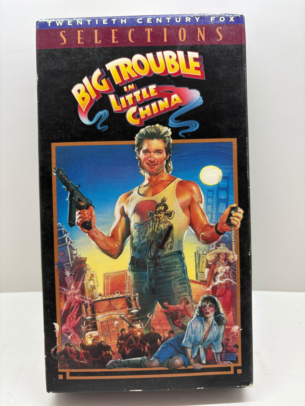 Big Trouble in Little China VHS 20th Century Fox Selection Good Condition