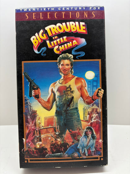 Big Trouble in Little China VHS 20th Century Fox Selection Good Condition