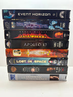 Sci-Fi VHS Lot w/ Event Horizon & eXistenZ – Cult Classics Bundle (8 Tapes) TESTED