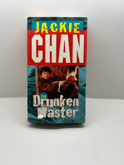 Jackie Chan Drunken Master VHS (1978) - Classic Kung Fu Comedy - Good Condition/Slight Wear TESTED