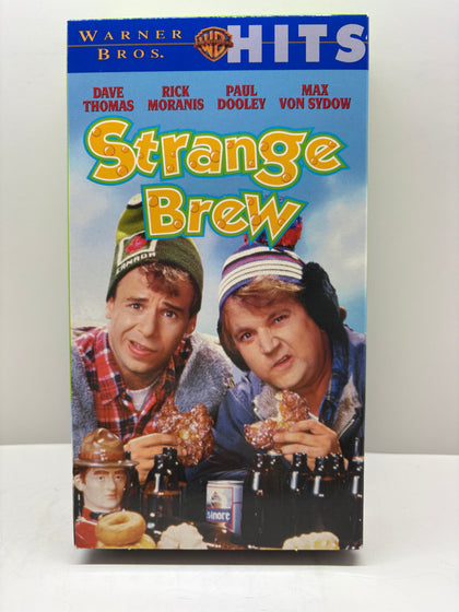 Strange Brew (VHS, 2000) TESTED niche canadian film
