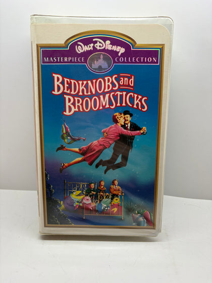 Walt Disney Bedknobs and Broomsticks VHS (1971) Masterpiece Collection – Classic Family Film 🇨🇦 TESTED