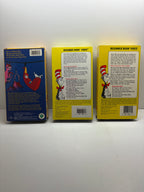 Dr. Seuss Classic VHS Lot (3 Tapes) – Vintage + Sealed Copy!