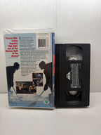 D3: The Mighty Ducks VHS back cover and cassette