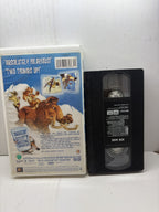 Ice Age VHS back cover and cassette