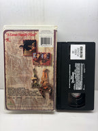 Muppet Treasure Island VHS back cover and cassette