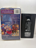 The Sword in the Stone – Masterpiece Collection VHS back cover and cassette
