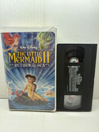 The Little Mermaid II: Return to the Sea VHS front cover and cassette