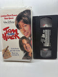 Tom and Huck VHS front cover and cassette