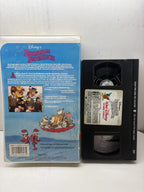 Bedknobs and Broomsticks VHS back cover and cassette
