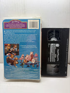 Bedknobs and Broomsticks – Masterpiece Collection VHS back cover and cassette