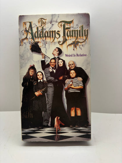 The Addams Family VHS Good Condition Classic Family Comedy TESTED
