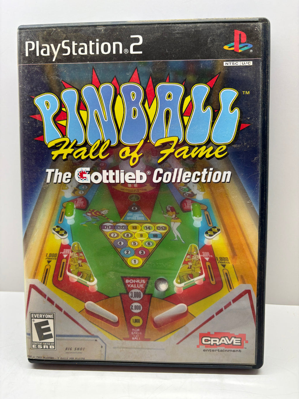 Pinball Hall of Fame Gottlieb Collection PS2 Complete Tested PlayStation 2 Game