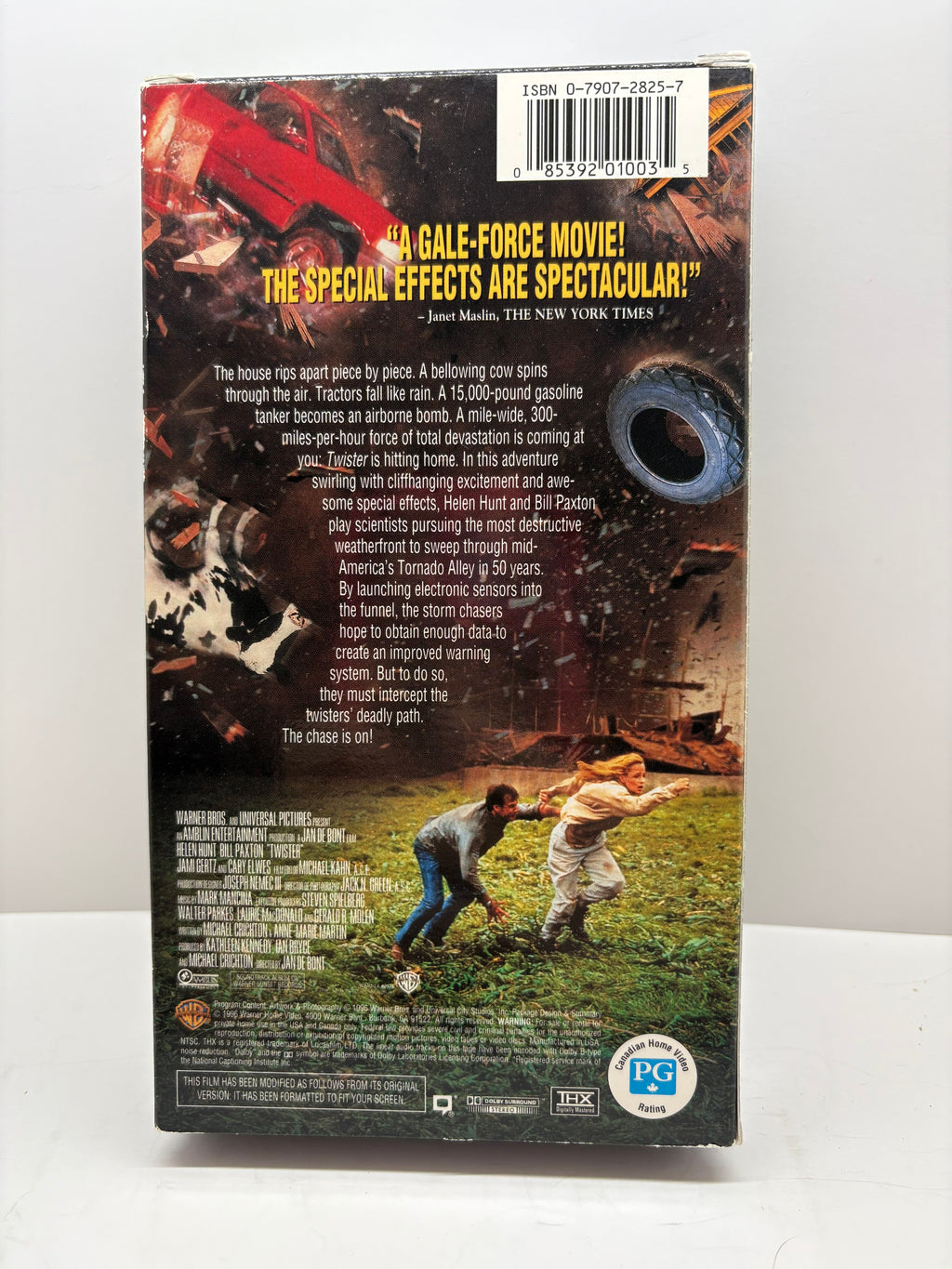 Twister VHS 1996 20th Century Fox Disaster Movie Great Condition