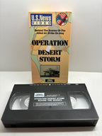 Operation Desert Storm: Behind the Scenes VHS (Military Documentary Tape)