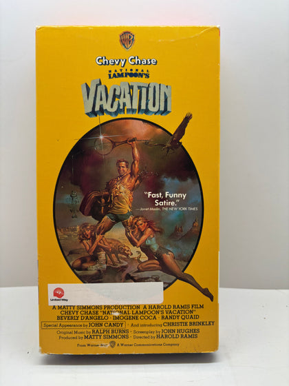 National Lampoon’s Vacation VHS Chevy Chase Comedy Good Condition VHS TESTED