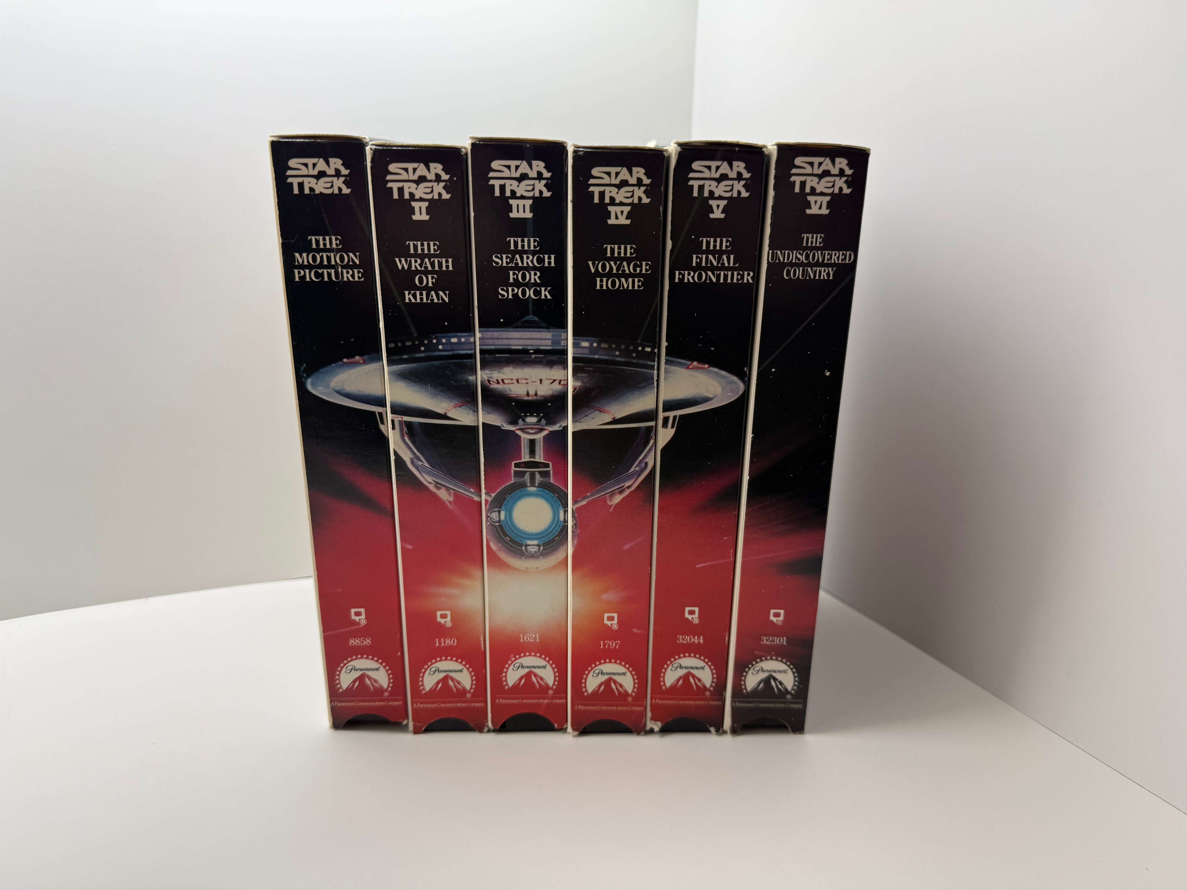 Star Trek Movie Collection I-VII VHS Bundle - Complete Classic Set (Includes Generations)