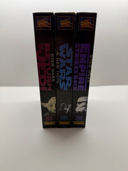 Star Wars Original Trilogy THX VHS Bundle