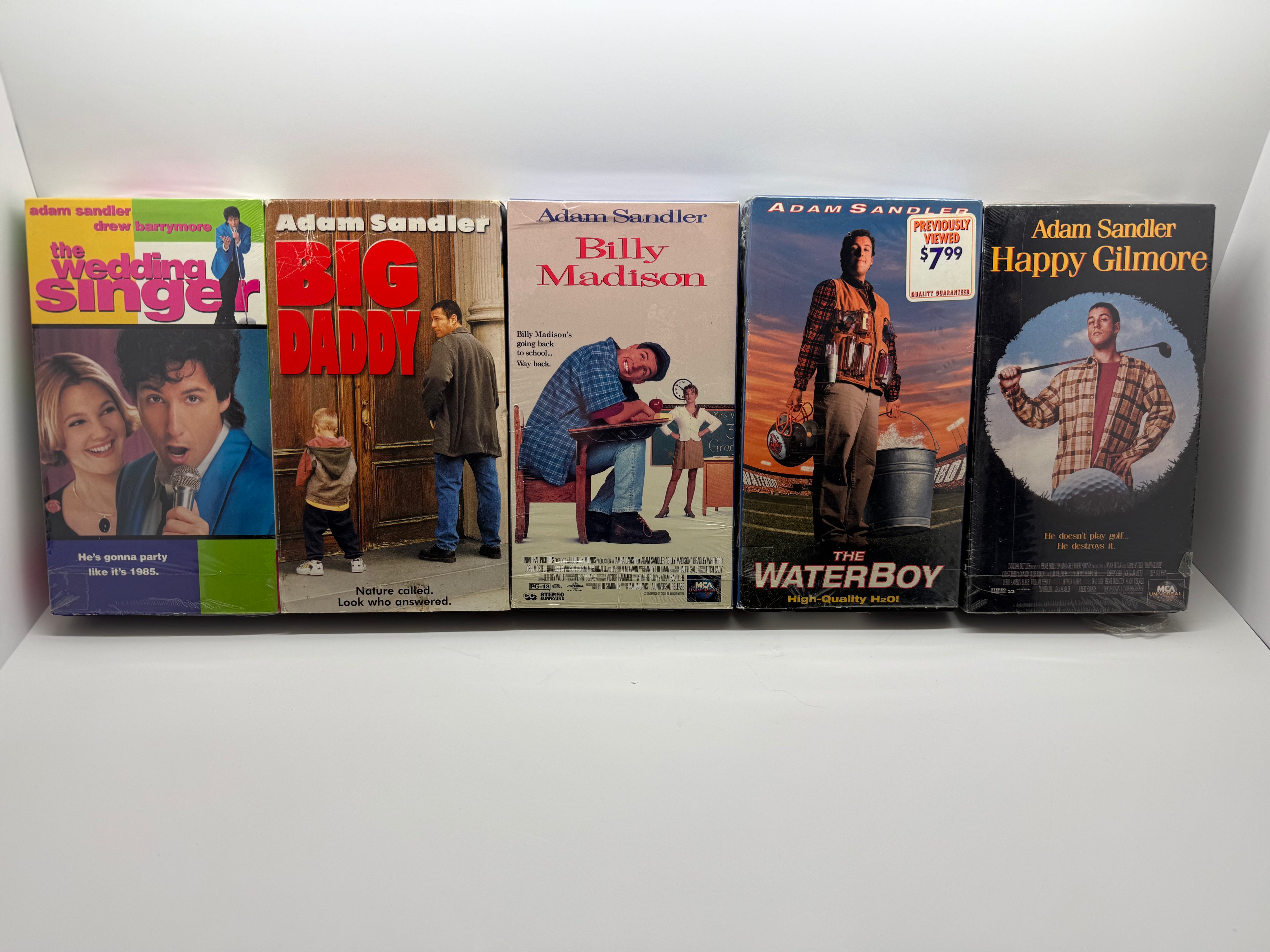 Adam Rasheed D Vhs Adam Sandler VHS Bundle Lot (5 Movies) – CanadaVHS