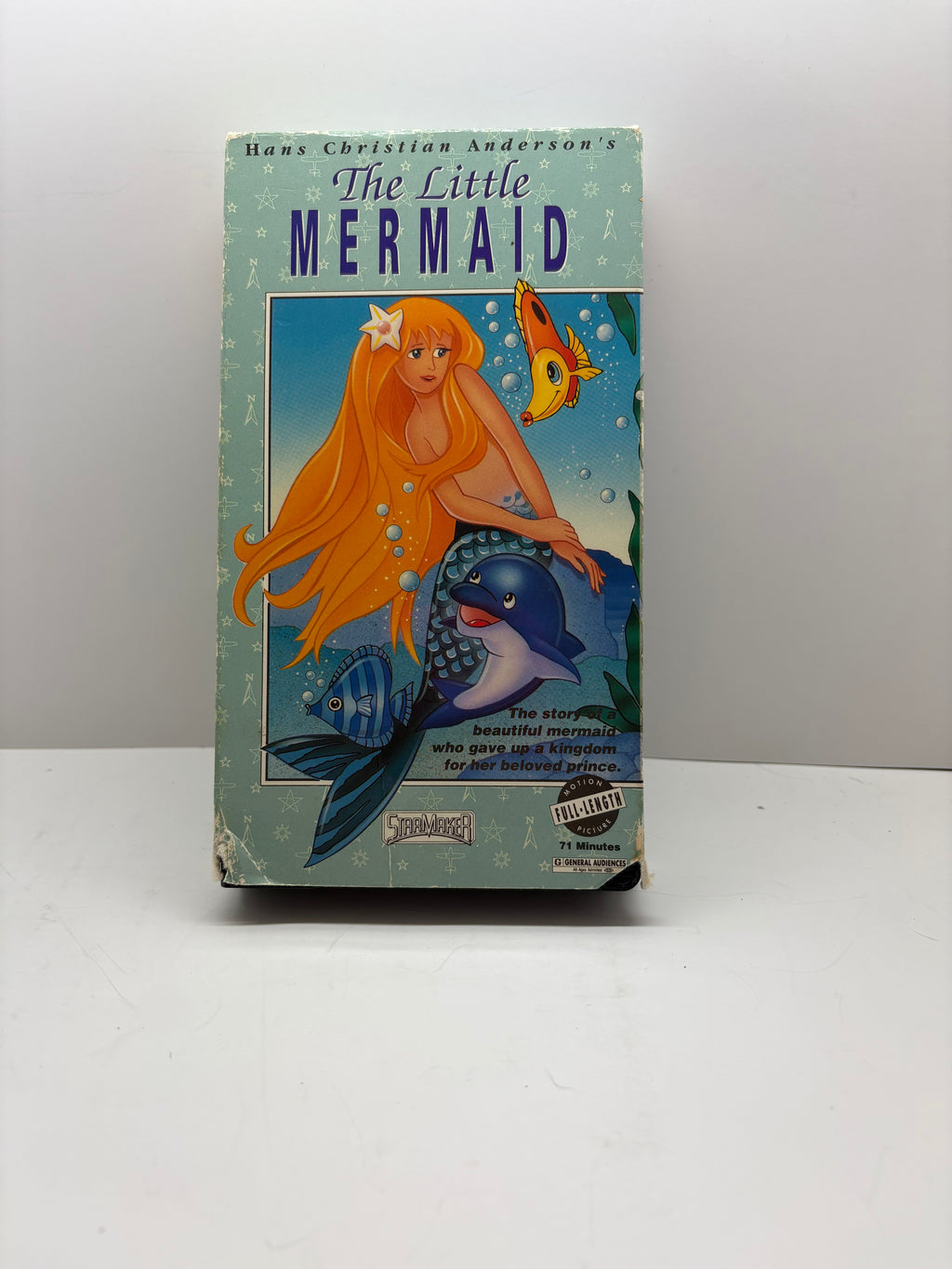 Hans Christian Anderson's The Little Mermaid (VHS, 1989) Starmaker Animation