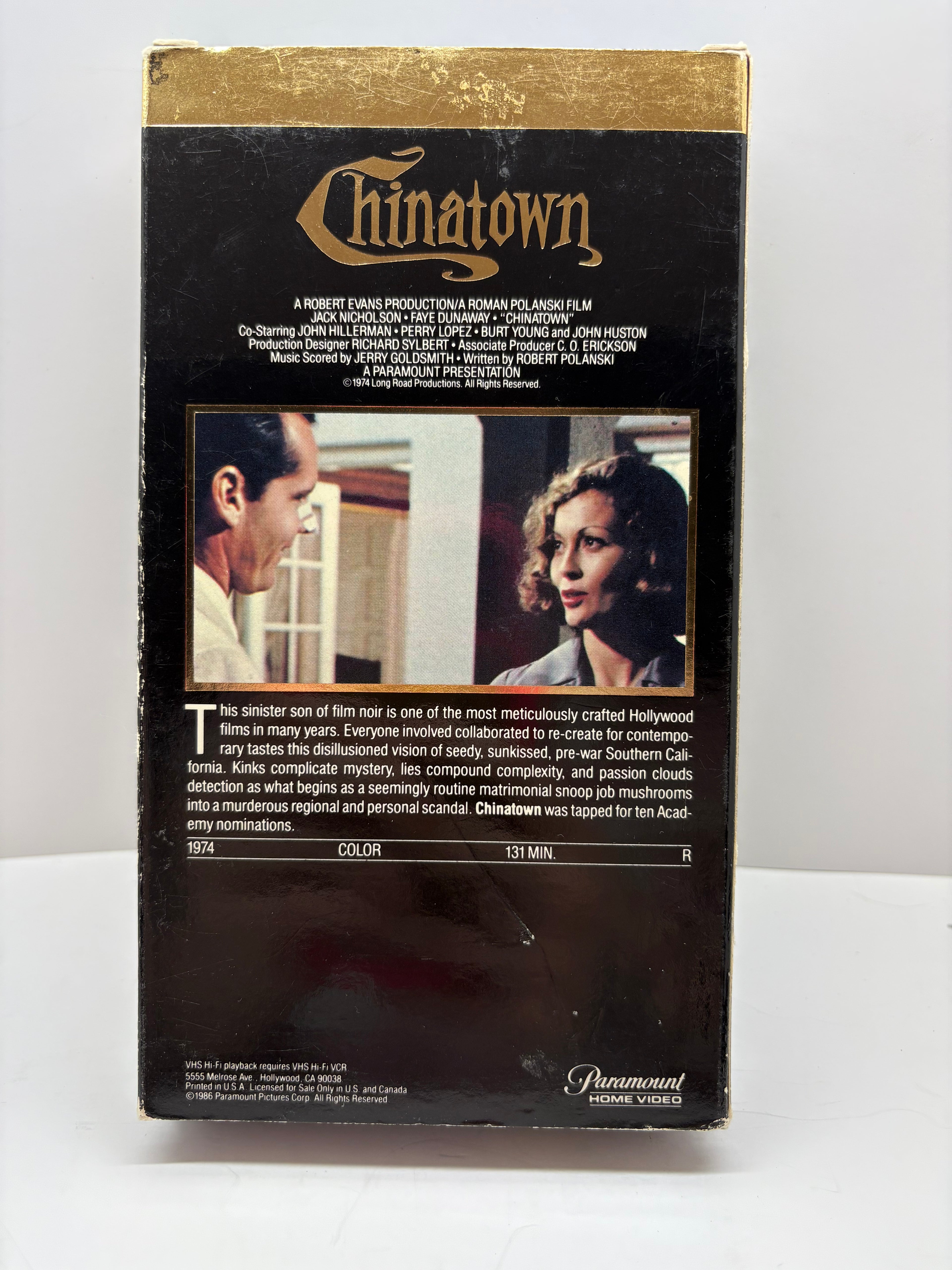 Chinatown VHS