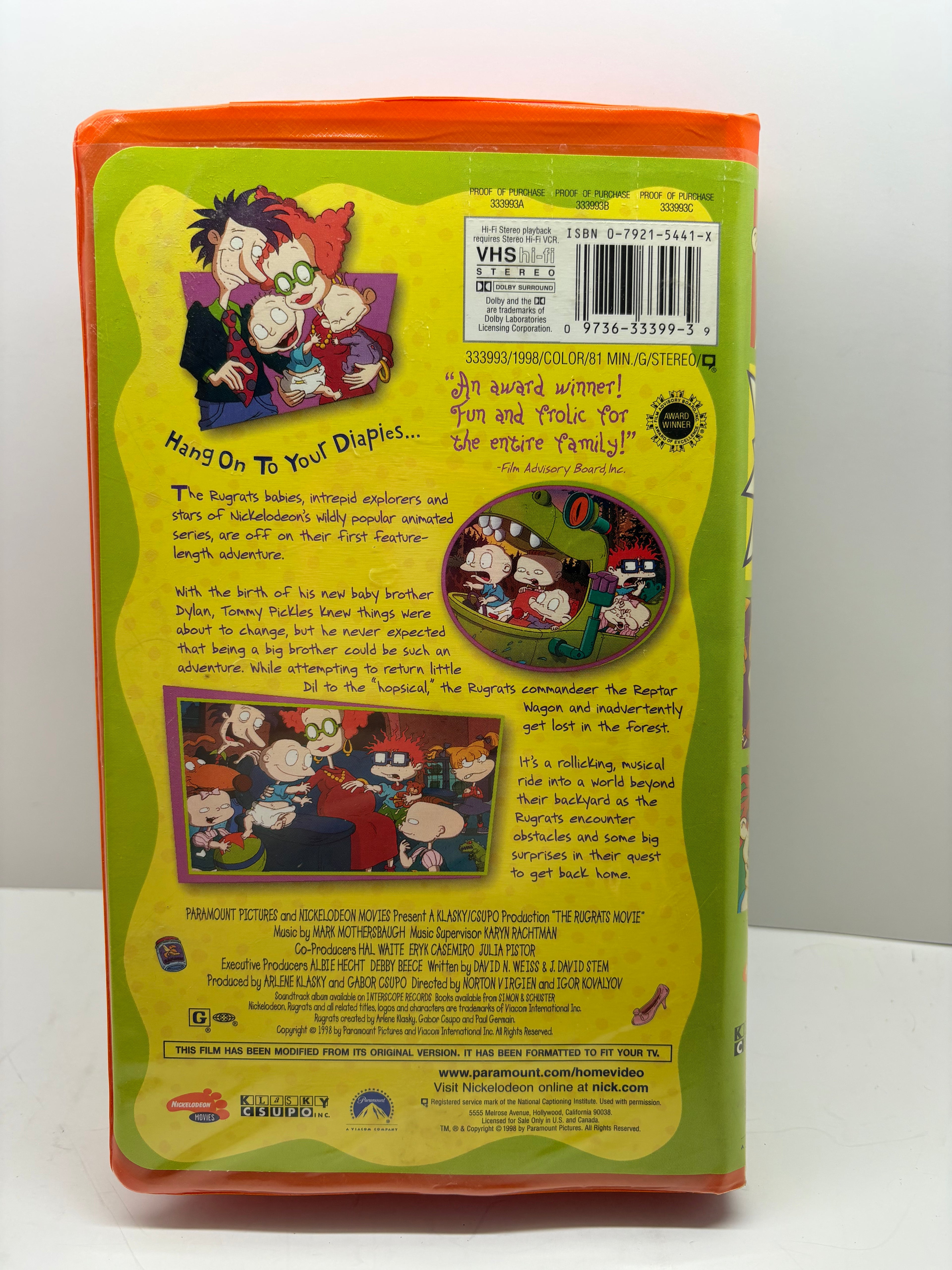 The Rugrats Movie (Orange Tape)