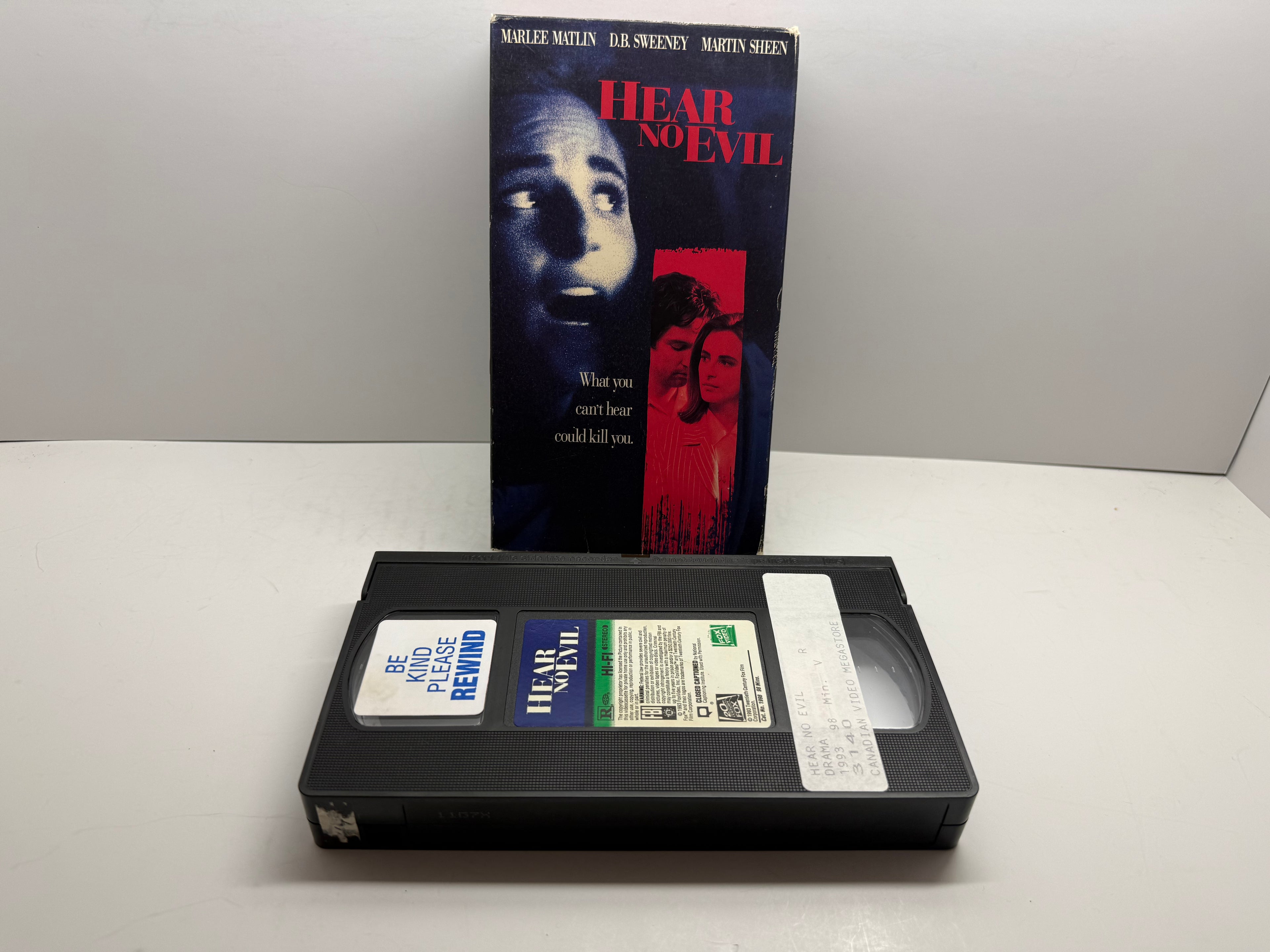 Hear No Evil VHS