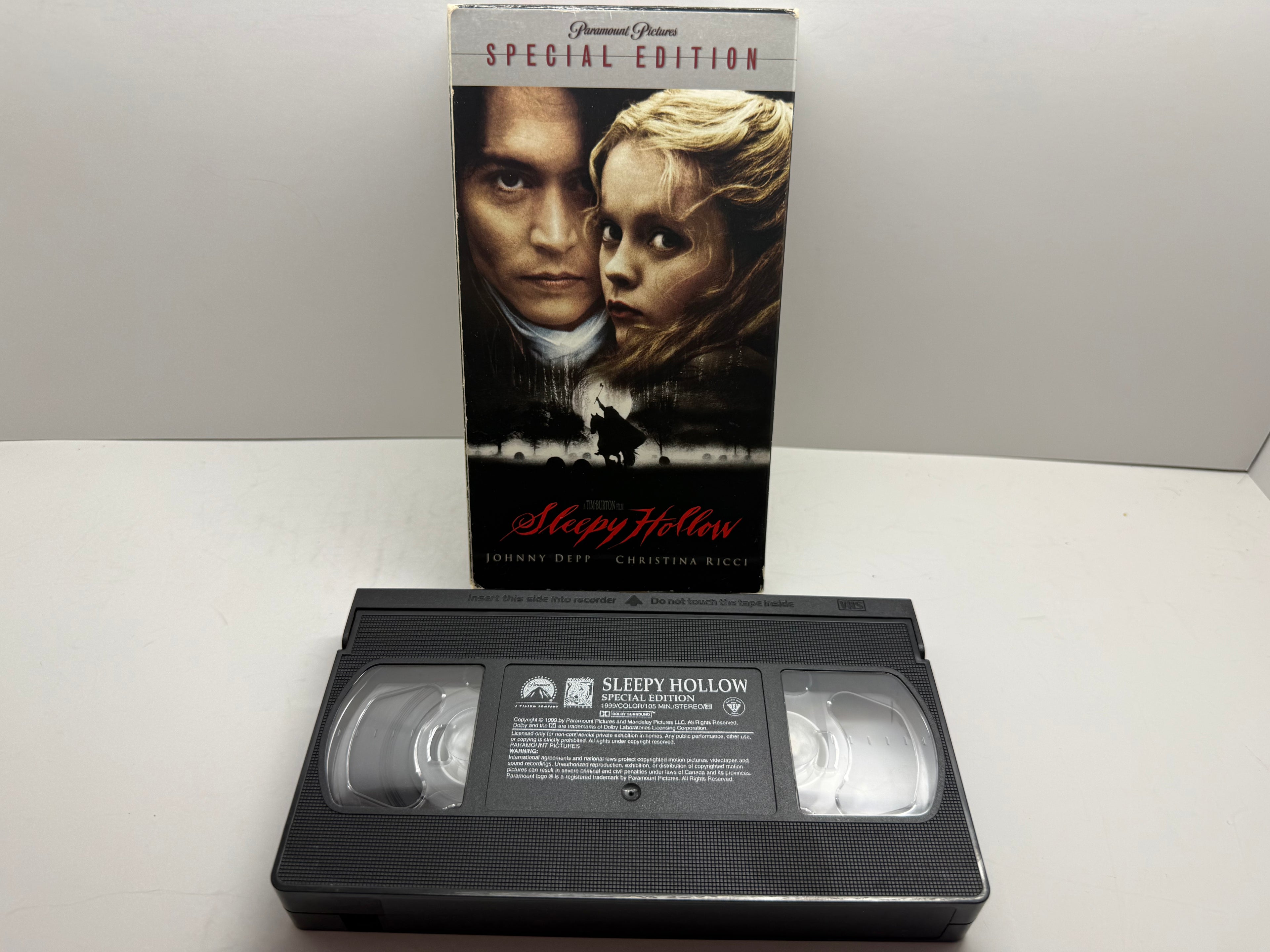 Sleepy Hollow VHS (Special Edition)