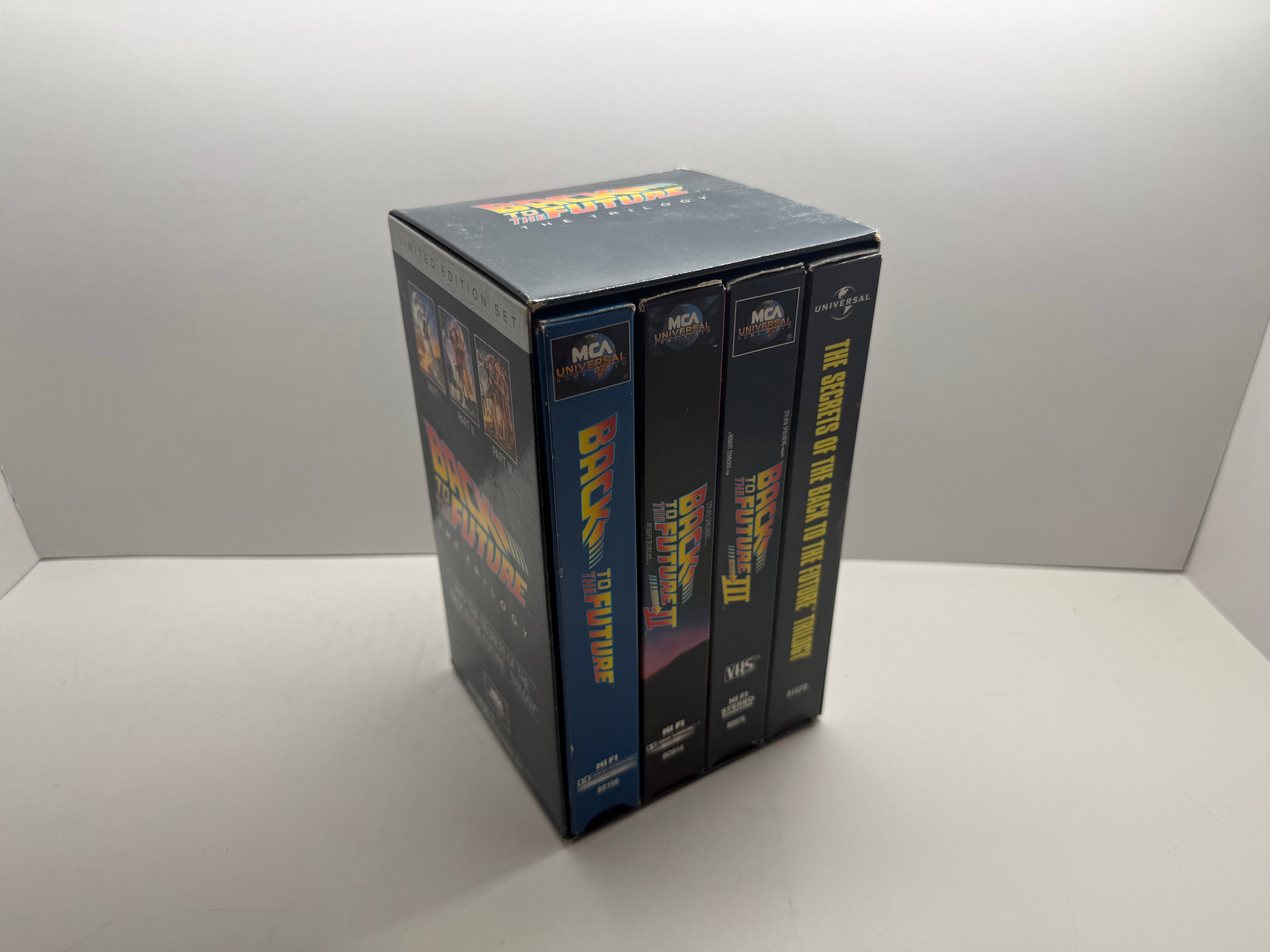 Back to the Future 4 Tape VHS box set