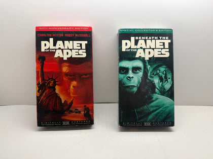 Planet of the Apes 2 VHS Bundle