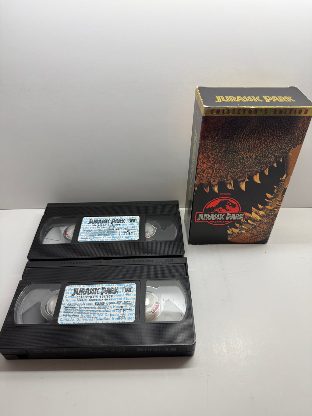 Jurassic Park Special Edition 2 tape box set