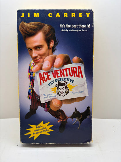 Ace Ventura: Pet Detective VHS Movie Starring Jim Carrey Comedy 1994 TESTED